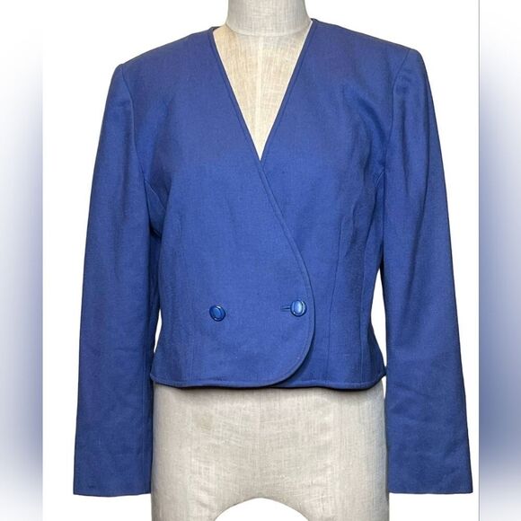 Vintage 70s Pendleton Cropped Wool Jacket Gorgeous - S - Picture 1 of 6